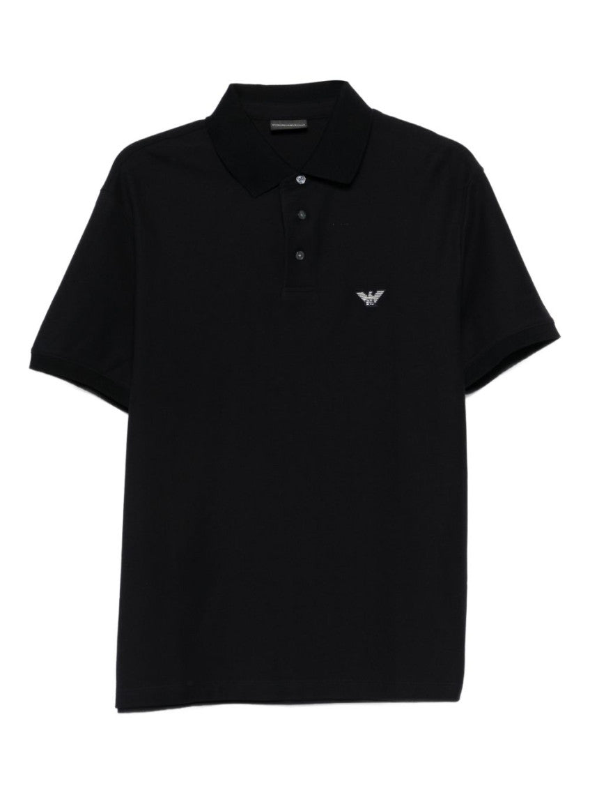Navy Blue Logo Polo 1