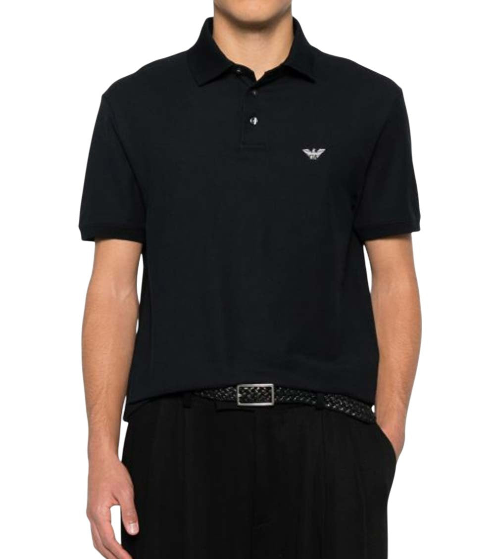 Navy Blue Logo Polo 2