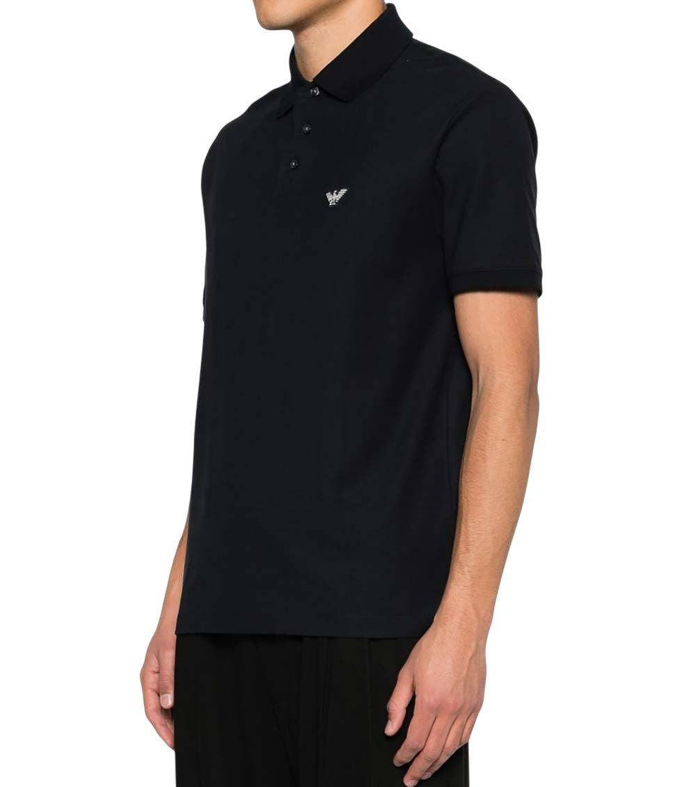 Navy Blue Logo Polo 3