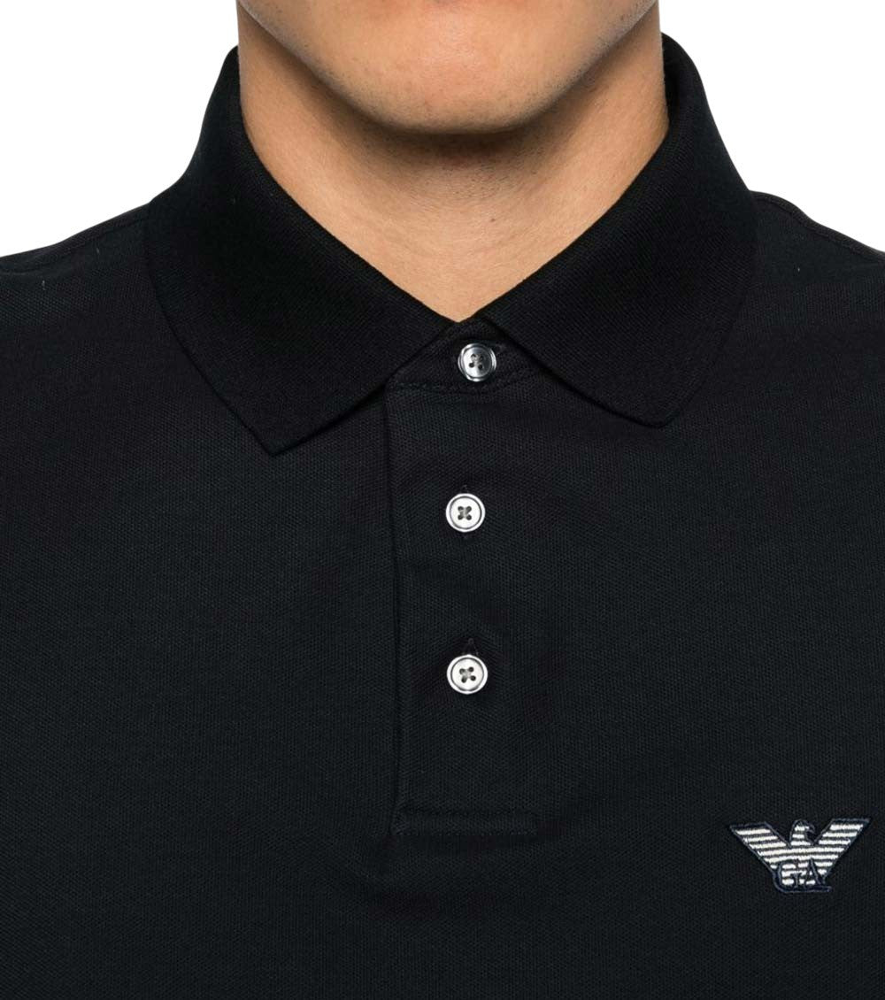 Navy Blue Logo Polo 5