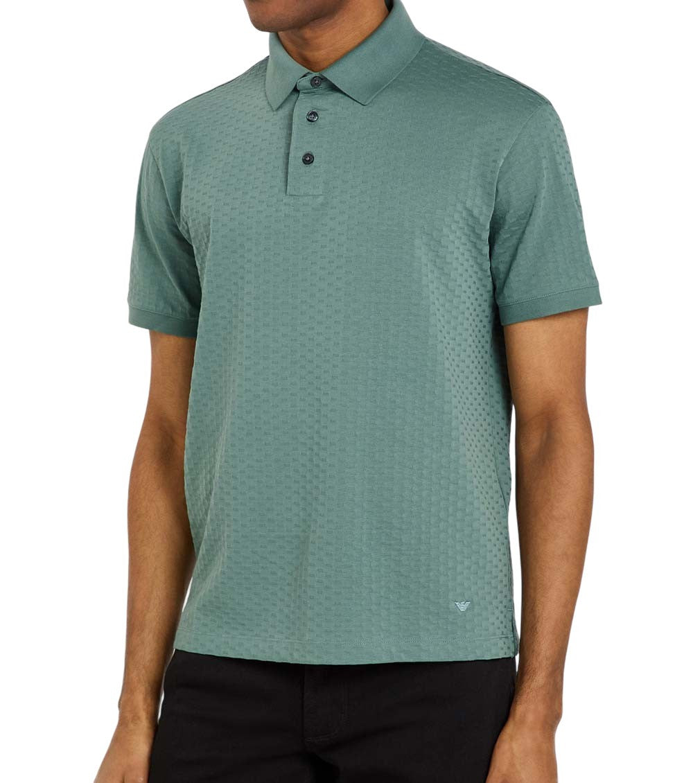 Green Shirt Collar Polo 2