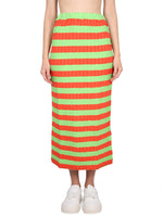 Multicolor Stripes Midi Skirt 1