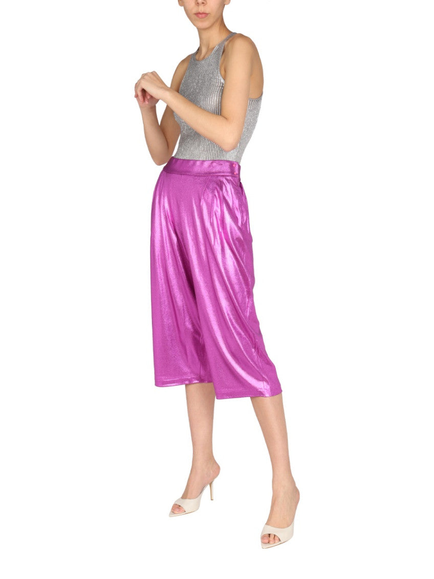 Fuchsia Solid Shorts 3