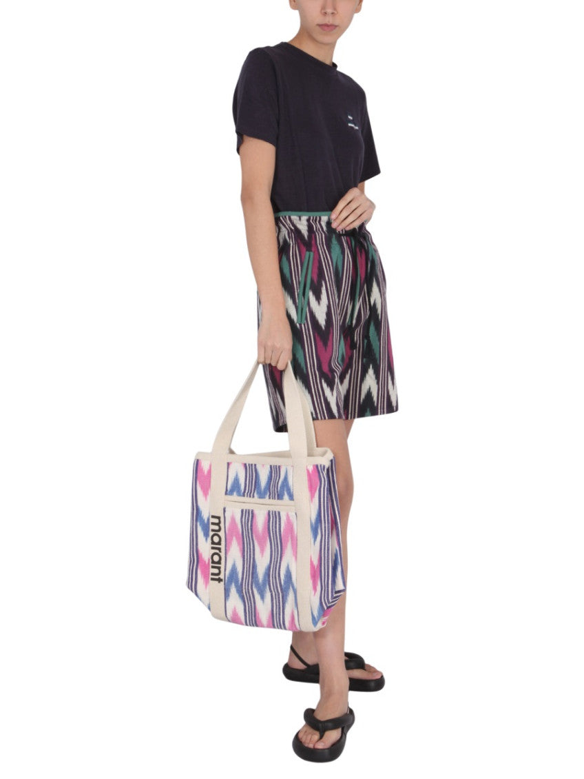 Multicolor Abstract Shorts 4
