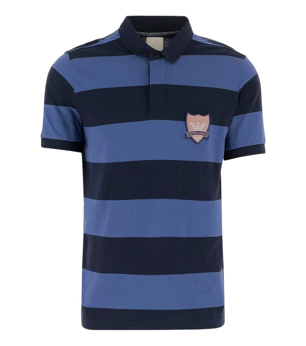 Navy Blue Logo Polo 1