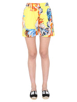 Yellow Floral Shorts 1