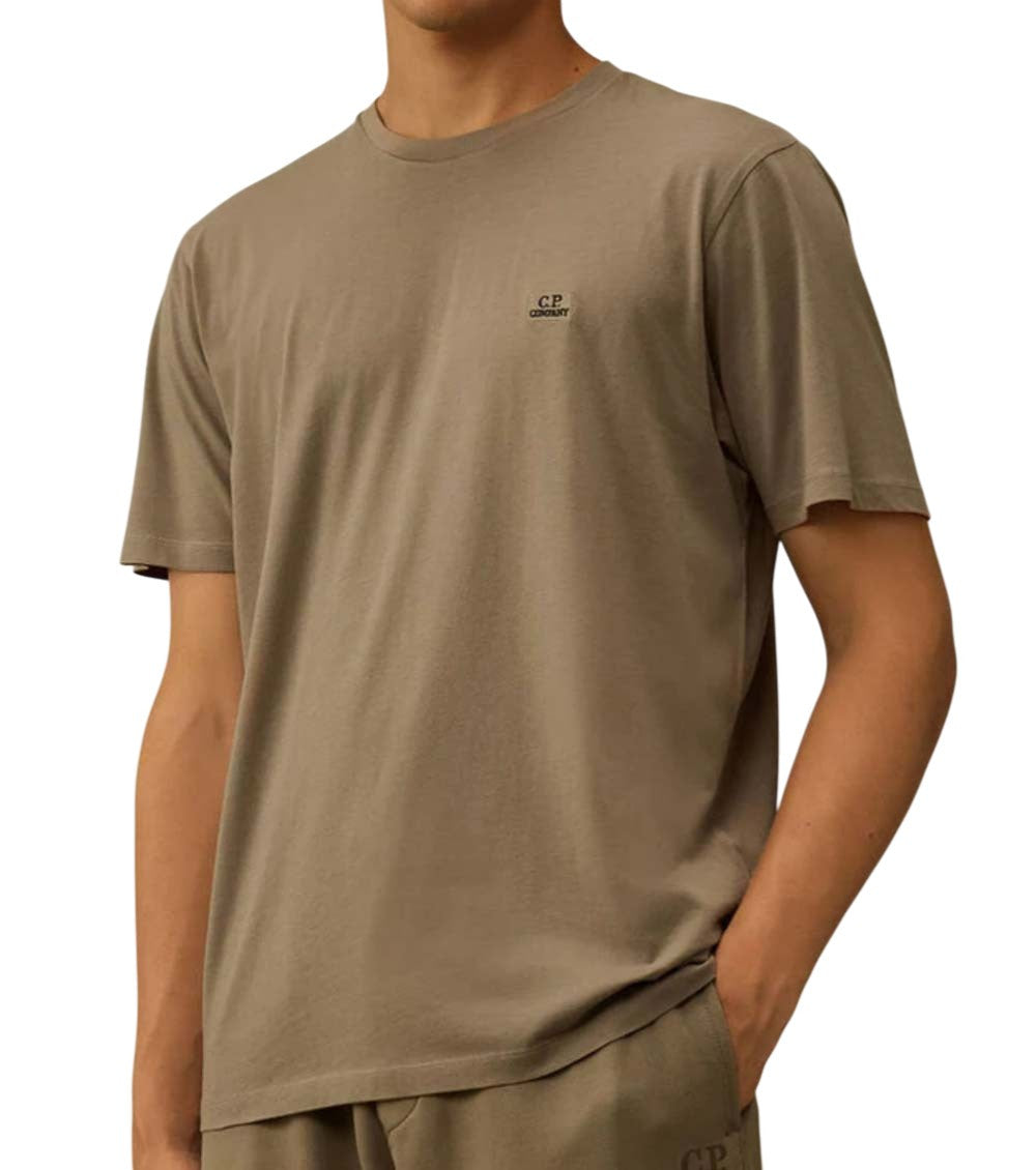 Brown Crew Neck T-Shirt 2