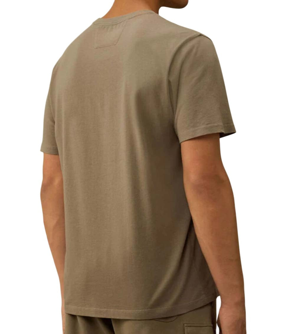 Brown Crew Neck T-Shirt 3