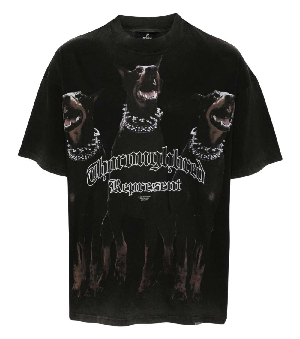 Black Crew Neck T-Shirt 1