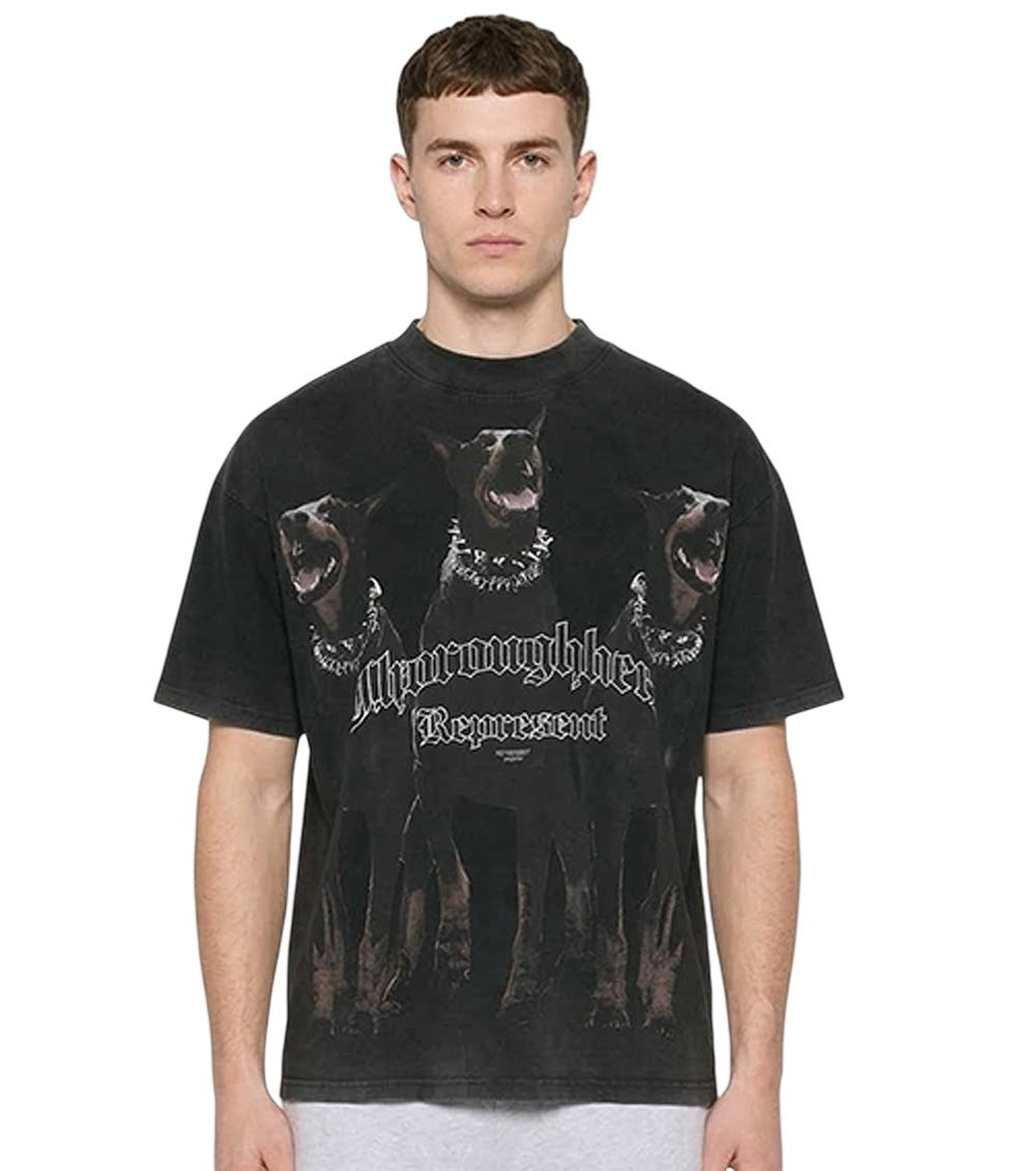 Black Crew Neck T-Shirt 2