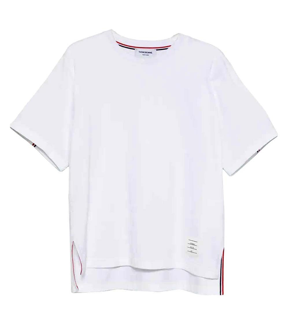 White Crew Neck T-Shirt 1