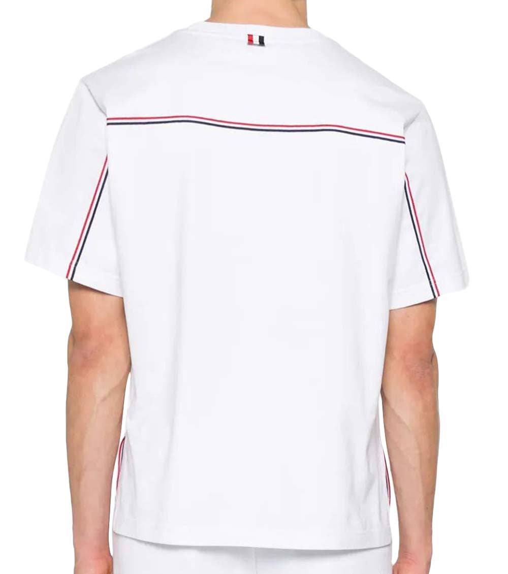 White Crew Neck T-Shirt 3