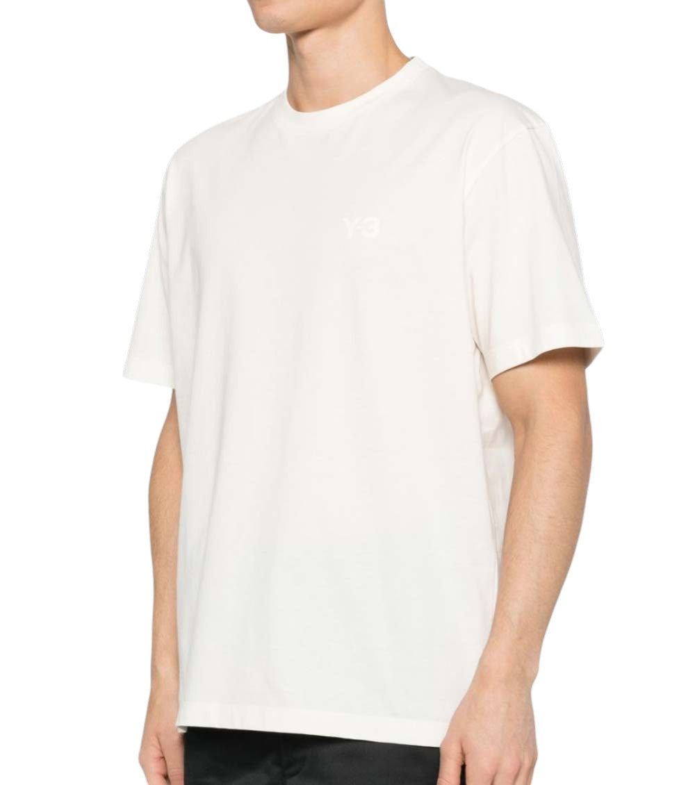 White Crew Neck T-Shirt 3