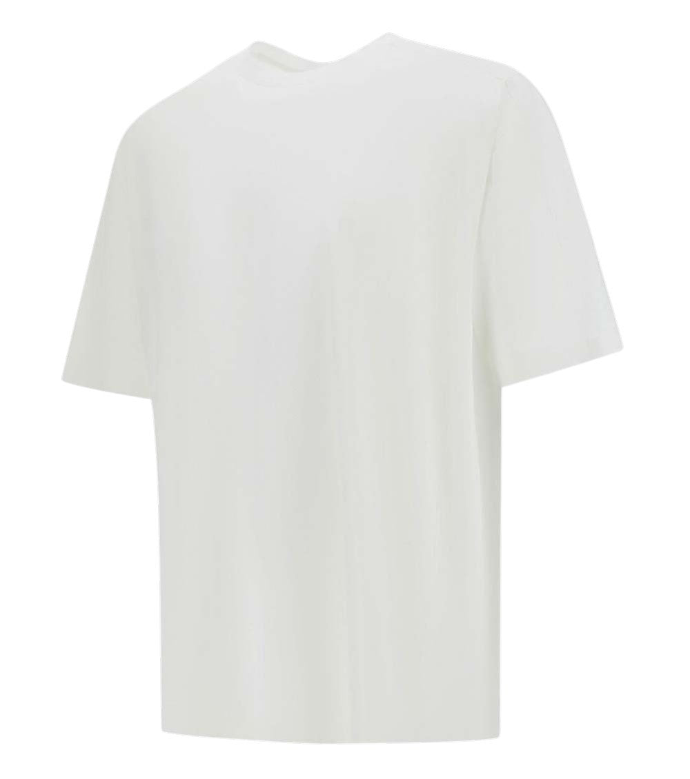 White Crew Neck T-Shirt 3
