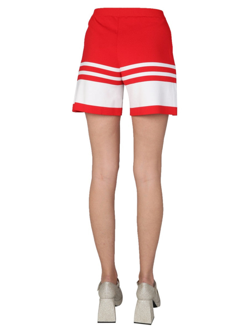 Red Stripes Shorts 2