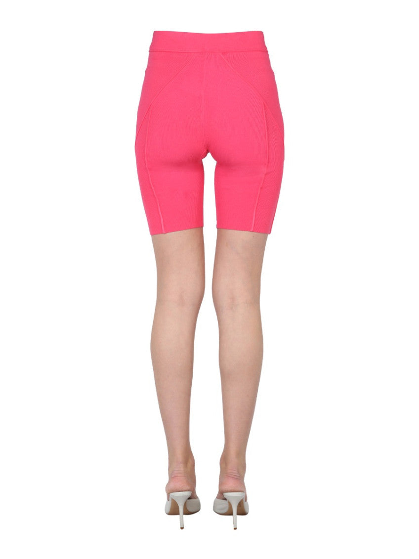 Fuchsia Solid Shorts 2