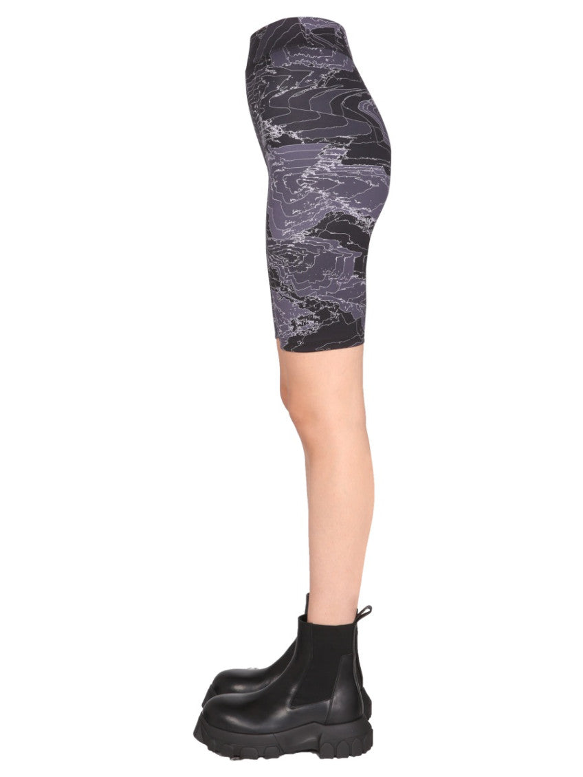Black Printed Shorts 3