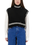 Black Knitted Turtle Neck Sweater 1
