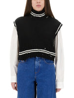 Black Knitted Turtle Neck Sweater 1