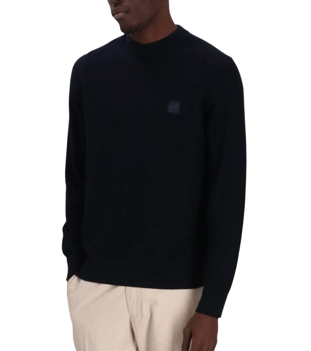 Dark Blue Logo Sweatshirt 2