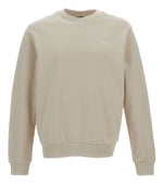 Beige Crew Neck Sweatshirt 1