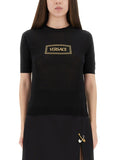 Black Logo Crew Neck Sweater 1