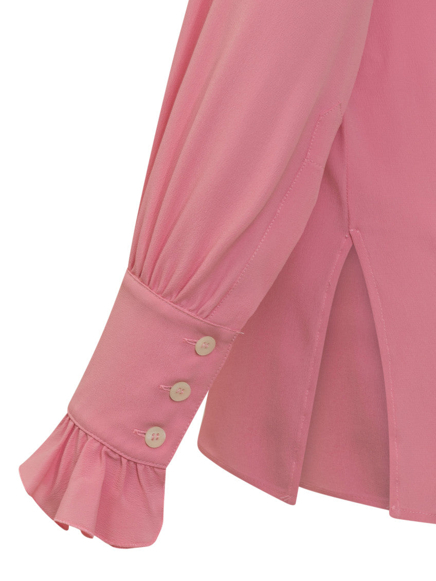 Pink Band Collar Top 3