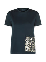 Blue Logo Crew Neck T-Shirt 1