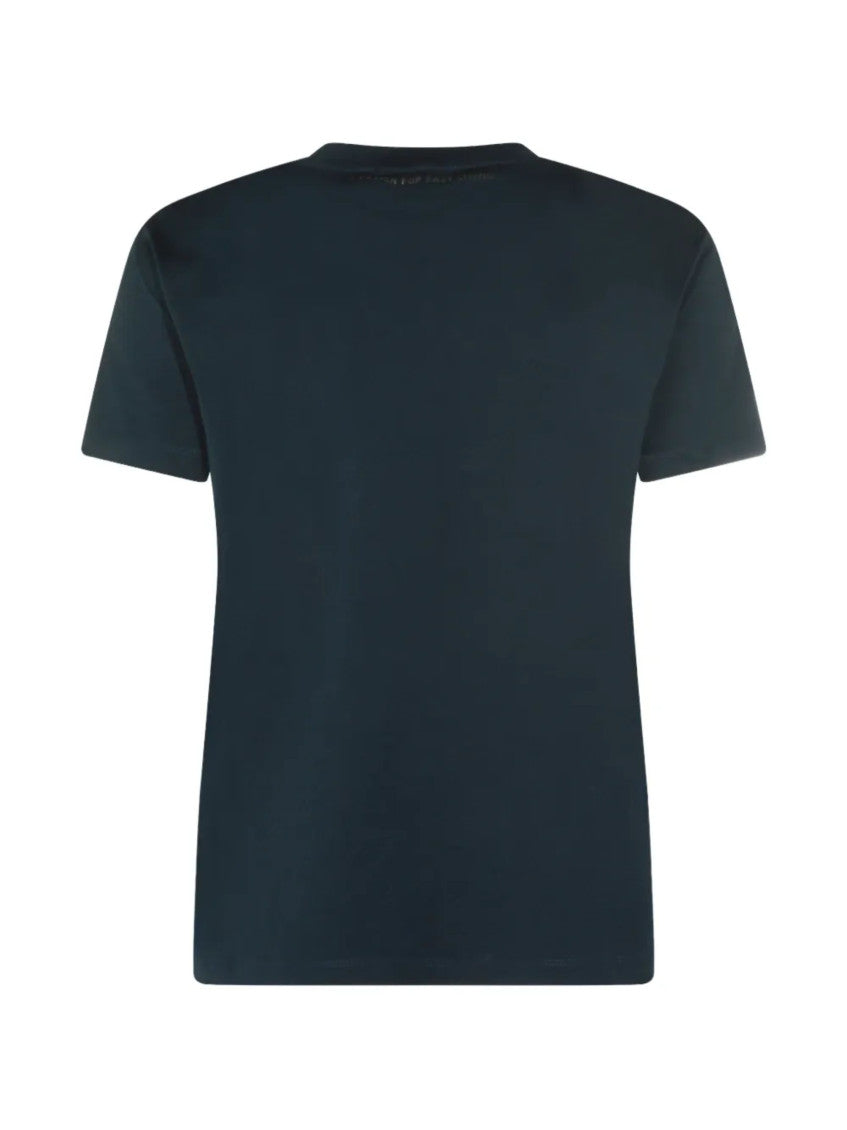 Blue Logo Crew Neck T-Shirt 2