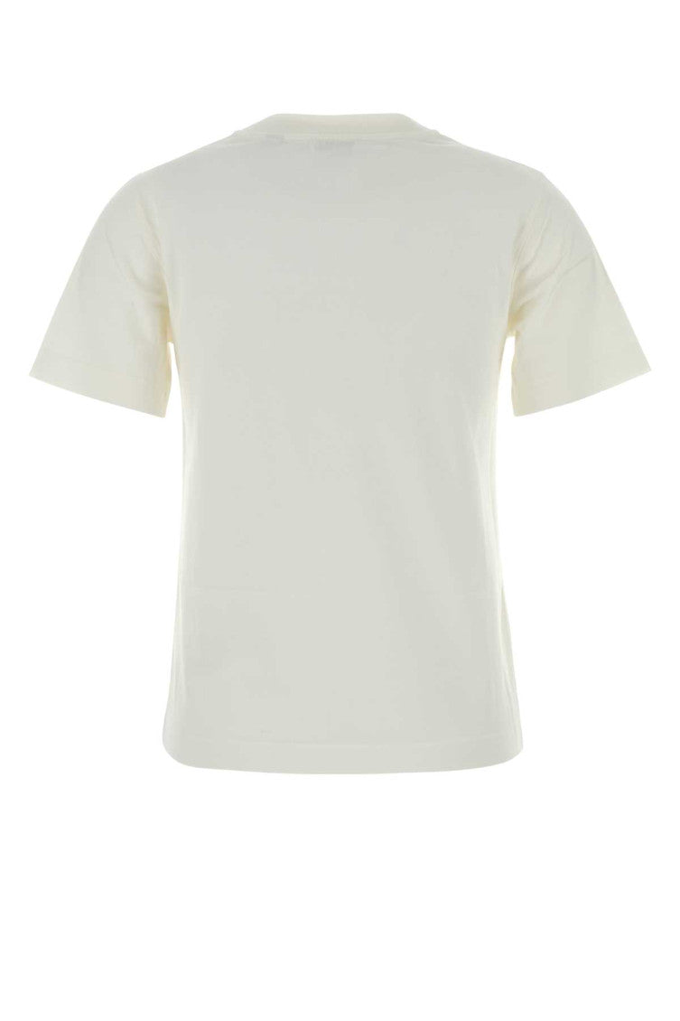 White Logo Crew Neck T-Shirt 2