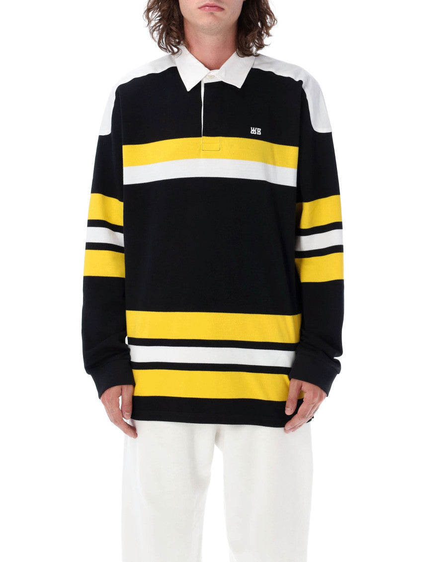 Multicolor Stripes Shirt Collar Polo 1