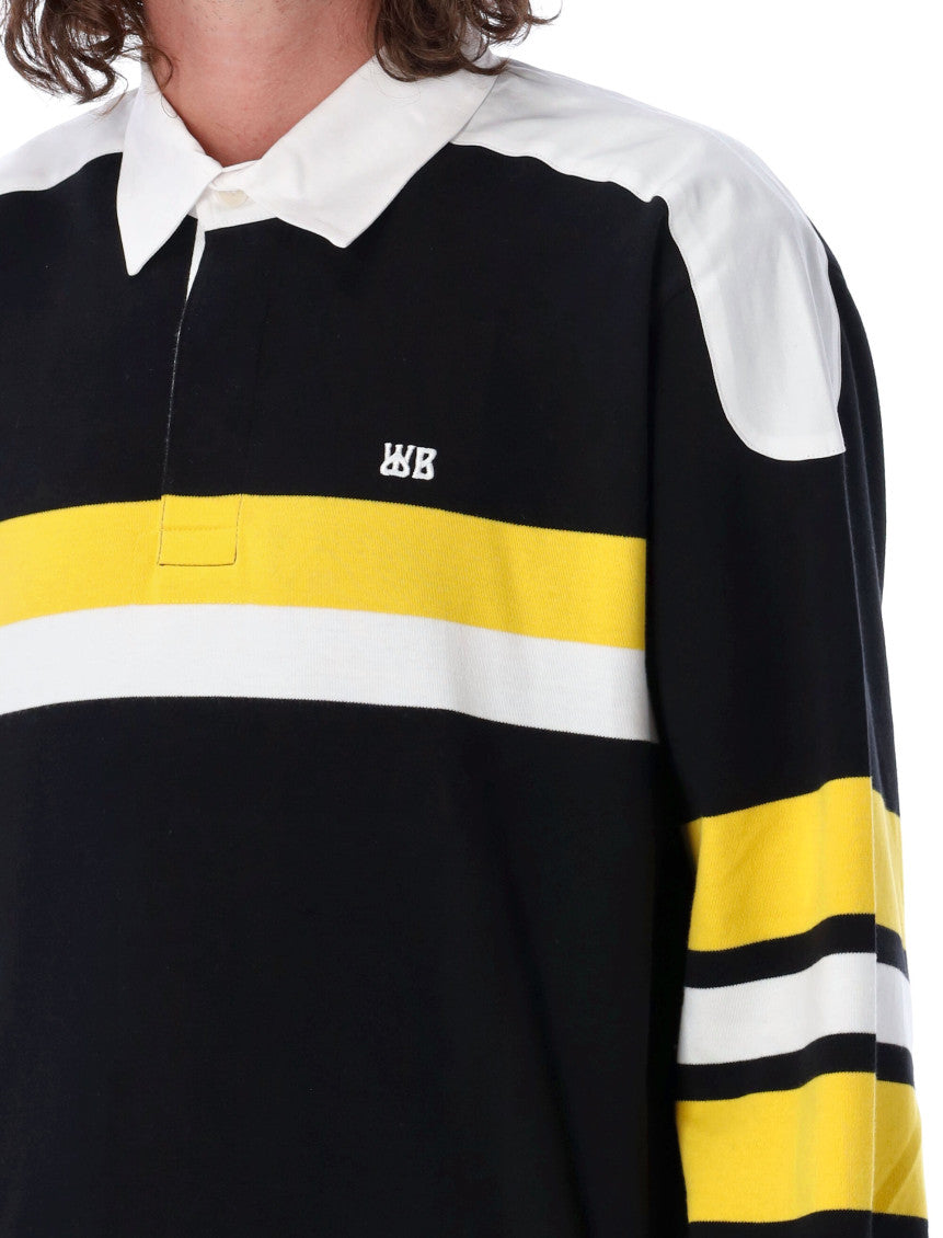 Multicolor Stripes Shirt Collar Polo 3