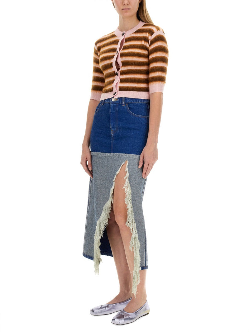 Multicolor Stripes Crew Neck Sweater 4