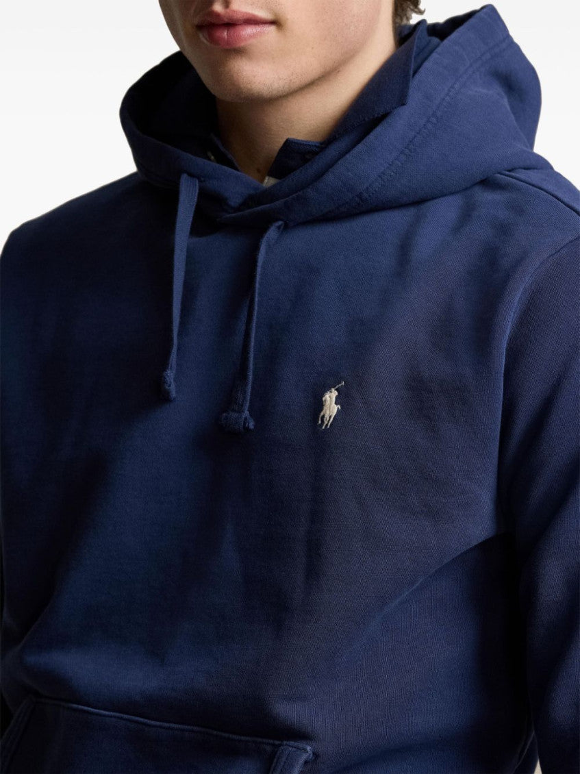 Navy Blue Logo Hoodie 4