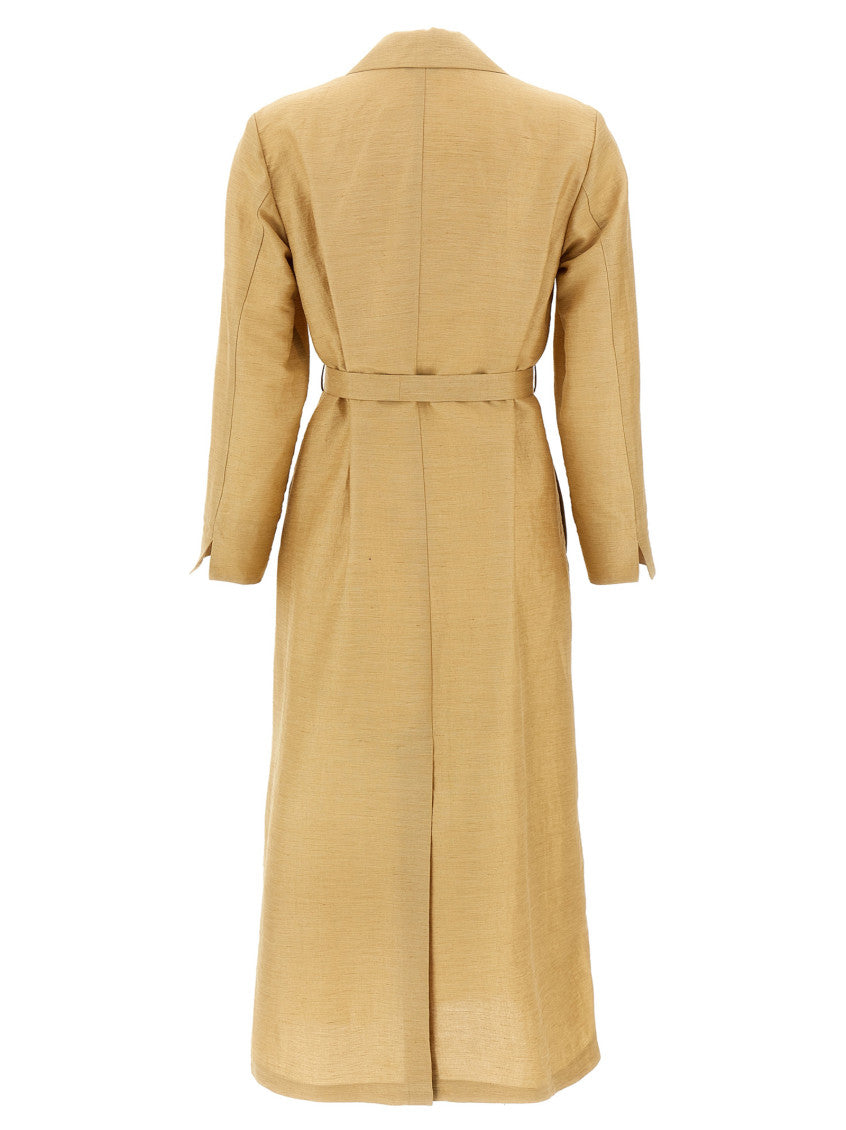 Beige Meandro Coat 2
