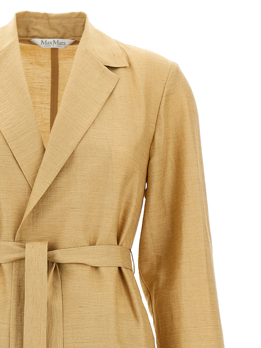 Beige Meandro Coat 3