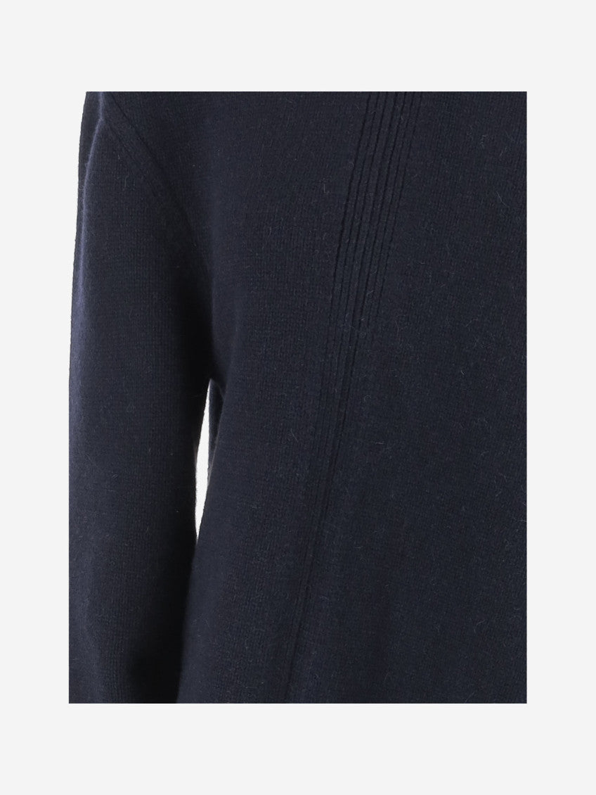 Royal Blue Asymmetrical Sweater 3
