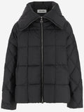 Black Nylon Padded Down Jacket 1