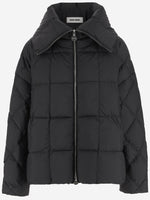 Black Nylon Padded Down Jacket 1