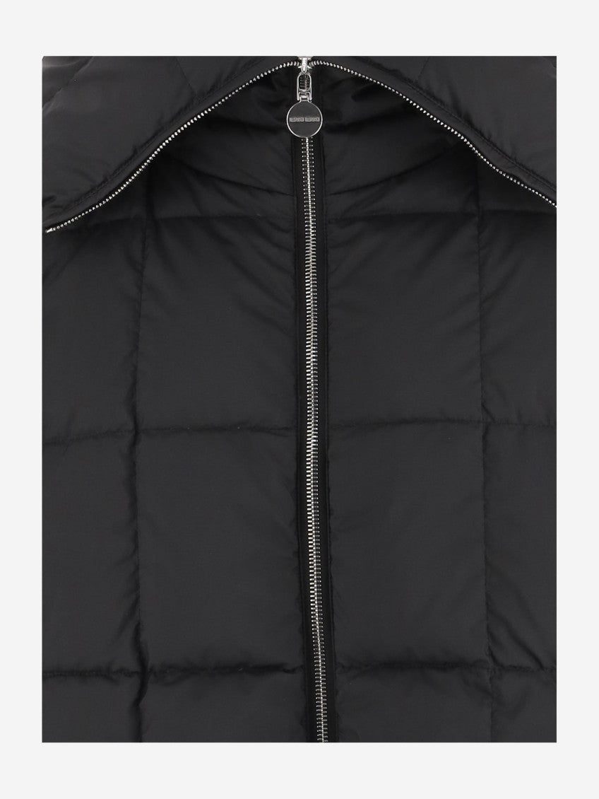 Black Nylon Padded Down Jacket 3
