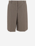 Multicolor Wool Short Pants 1