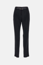 Black Straight Pant 1