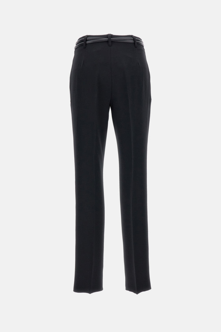 Black Straight Pant 2