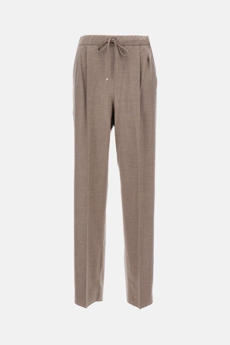 Dark Grey Pleated Pant 1
