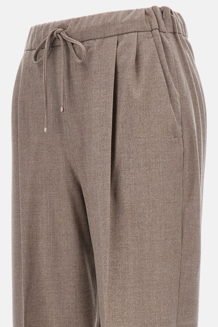 Dark Grey Pleated Pant 3