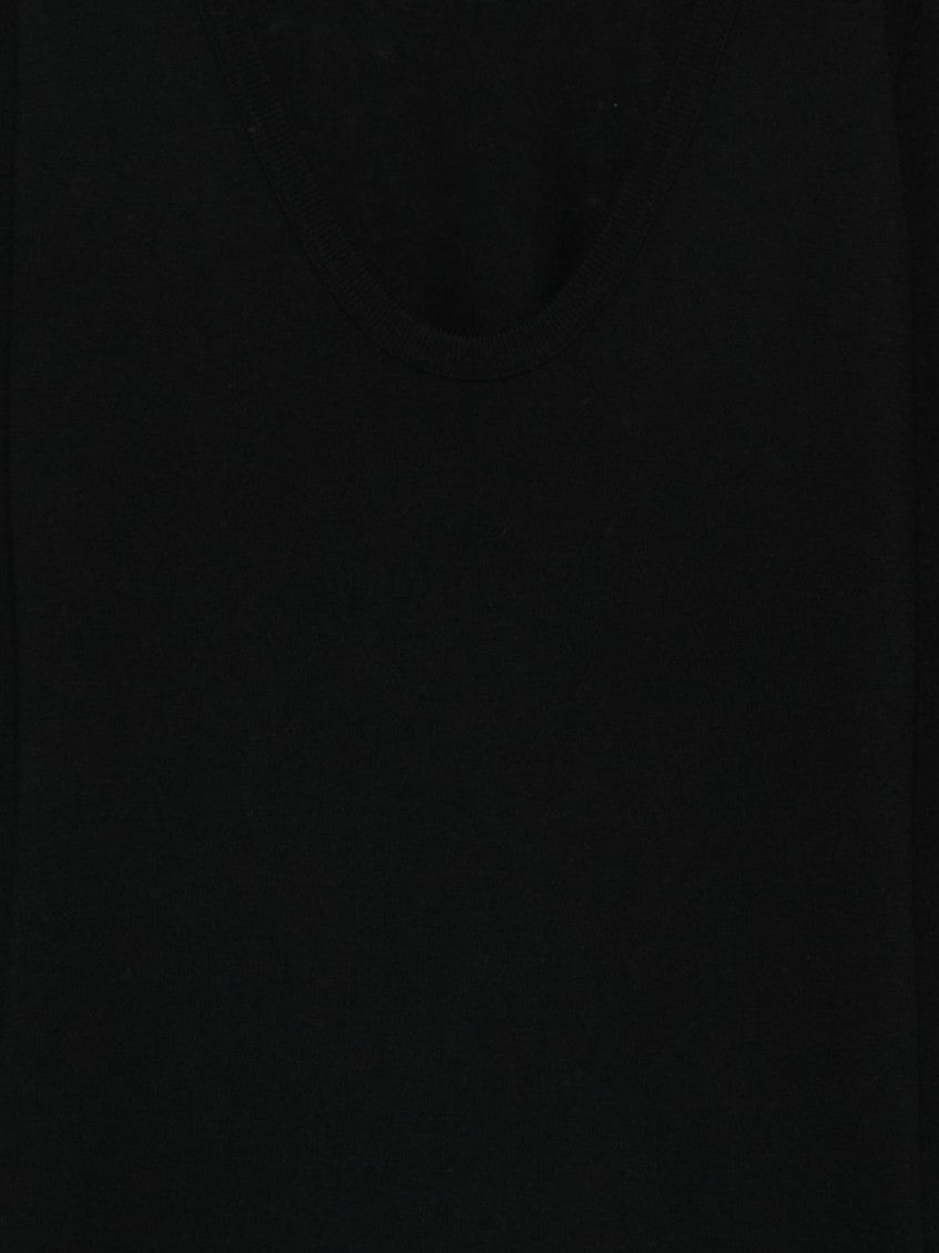 Black Scoop Neck Sweater 3