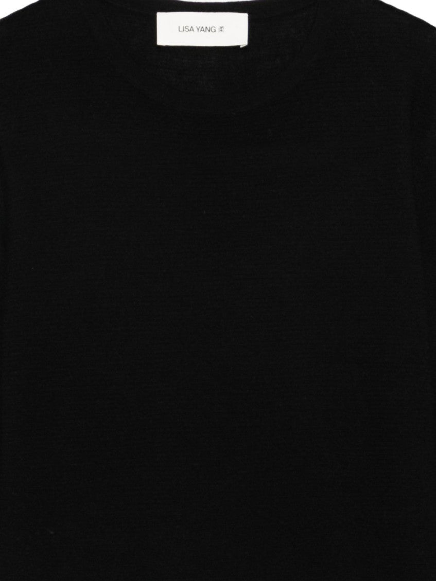 Black Crew Neck Sweater 2