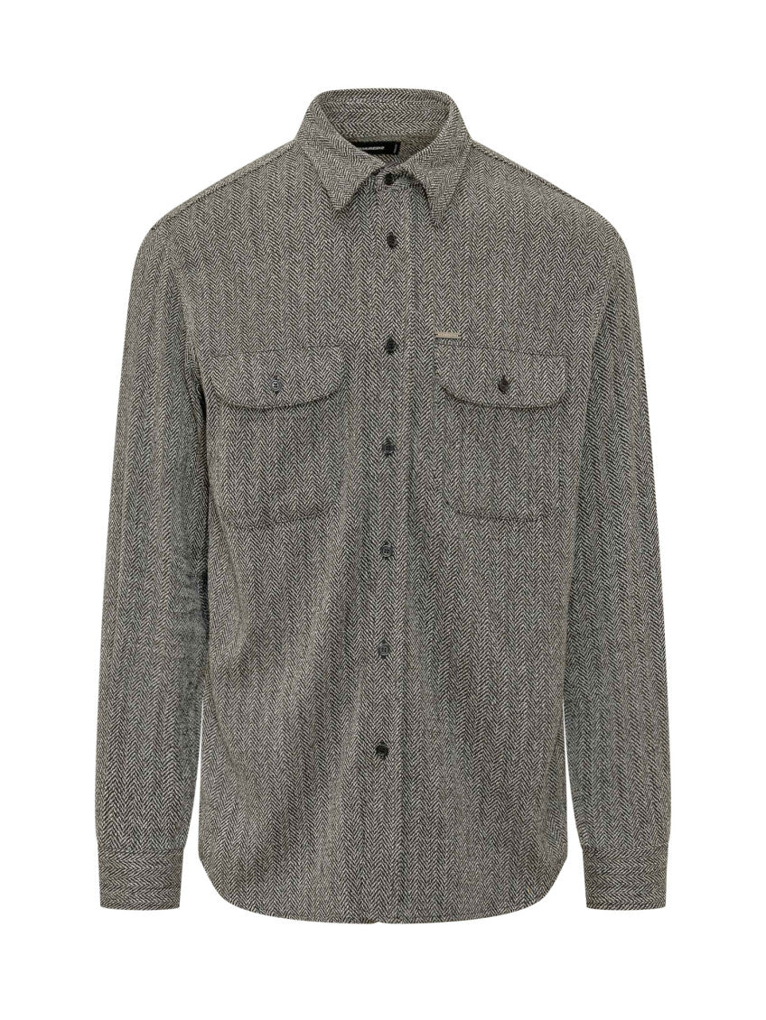 BlackWhite Relaxed Shirt 1