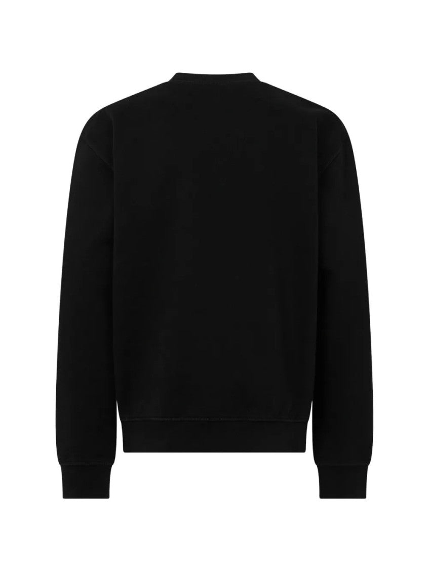 Black Crew Neck Sweatshirt 2