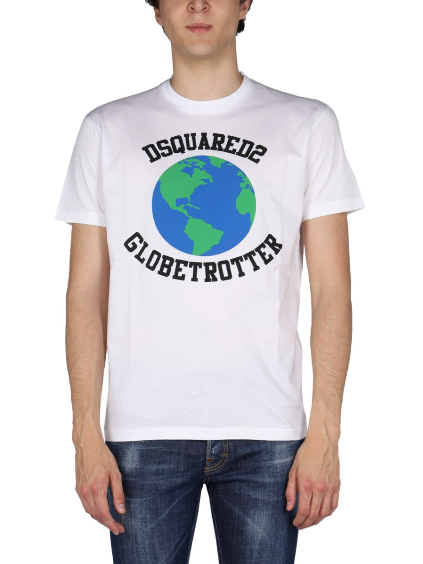 White Crew Neck T-Shirt 1